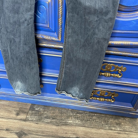 Levis 542 Tilted Flare Denim Jeans Women’s Size 12 Medium Wash - Picture 4 of 4